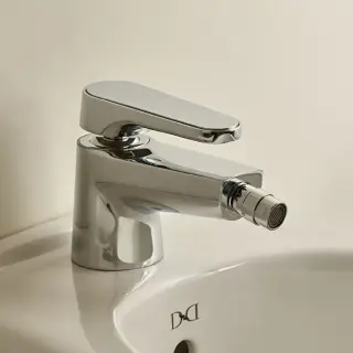 Смеситель для биде, на 1 отв., цвет: хром