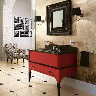 Комплект мебели, напольный, Цвет: red