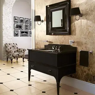 Комплект мебели, напольный, Цвет: deep black