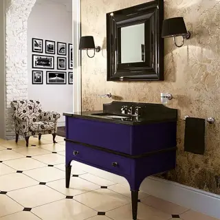 Комплект мебели, напольный, Цвет: blue violet