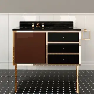 2, Комплект мебели, напольный, Цвет: fango/deep black/oro