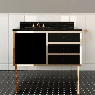 2, Комплект мебели, напольный, Цвет: deep black/oro