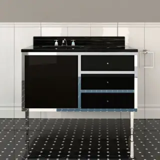 2, Комплект мебели, напольный, Цвет: deep black