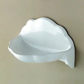 Мыльница подвесная, цвет: керамика