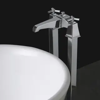 Смеситель для ванны, цвет: хром