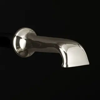 Излив 17.2см., настенный, цвет: никель блестящий