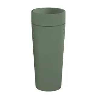 Раковина напольная, слив в пол, цвет: verde matte