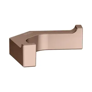 Крючок, подвесной, двойной, цвет: brushed red gold