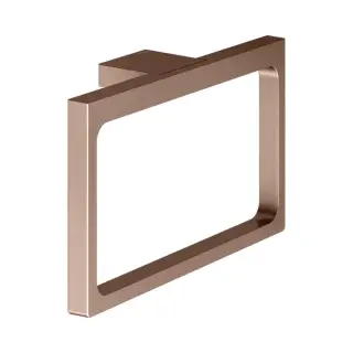 Полотенцедержатель-кольцо, поворотный, цвет: brushed red gold
