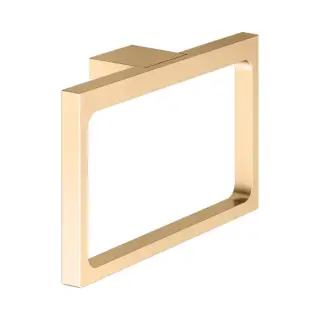 Полотенцедержатель-кольцо, поворотный, цвет: brushed brass
