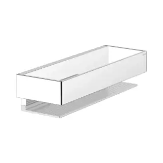 Полочка для душа, подвесная, цвет: silver-anodized/хром