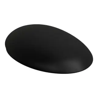 Сиденье для унитаза 48.1x35x10.7см., с микролифтом, цвет: черный матовый