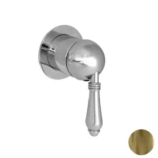 Встраиваемый смеситель для душа, 1 источник, цвет: Bronze Plated