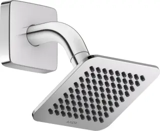 Верхний душ 120/120 1jet EcoSmart с держателем, цвет: хром