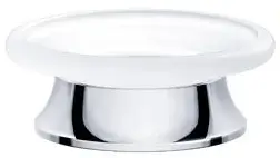 Мыльница Jorger Valencia 638.00.017.036 Matt glass/satin nickel