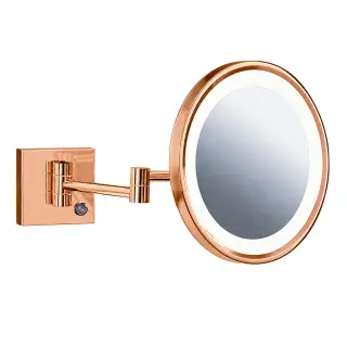 Зеркало косметическое Jorger ELEVEN 649.00.418.022 розовое золото