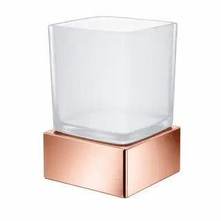 Стакан Jorger EMPIRE ROYAL CRYSTAL 627.00.046.022 розовое золото/матовое стекло