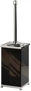 Ершик туалетный Cristal&Bronze OBSIDIENNE LISSE FS11P-A2-690 обсидиан/никель
