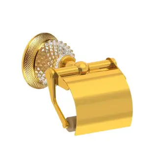 Держатель для туалетной бумаги Cristal&Bronze FAUCON C44-D1-503 золото