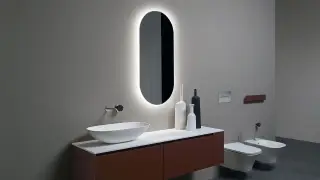 Зеркало овальное