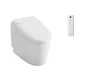 Унитаз напольный с WASHLET, выпуск в пол