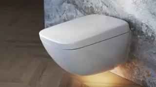NEOREST WX2 Комплект: Унитаз подвесной 66x45см, сиденье c AutoFlash автосмывом + инсталяция + клавиша смыва