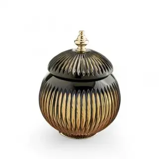 Контейнер с крышкой круглый Cotton Jar