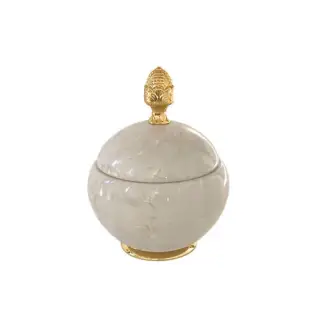 Контейнер с крышкой круглый Cotton Jar