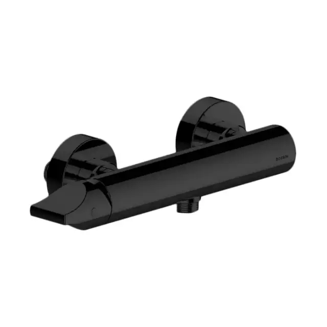 Bossini Apice Смеситель для душа, настенный, термостатический, цвет: черный матовый