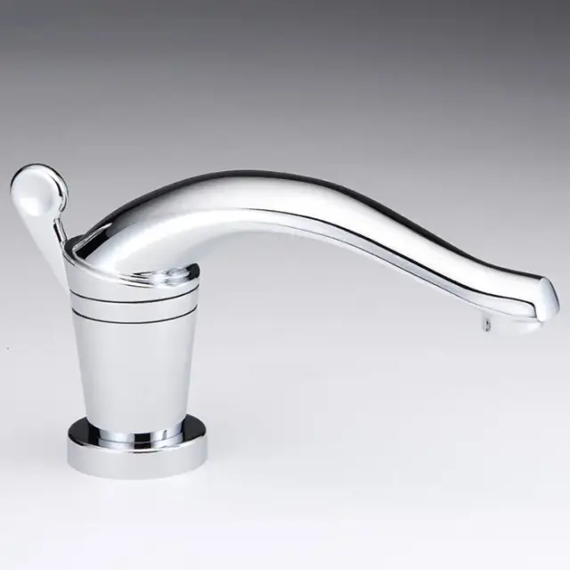 THG Bagatelle metal Смеситель для раковины на 1 отверстие, с донным клапаном, цвет: хром