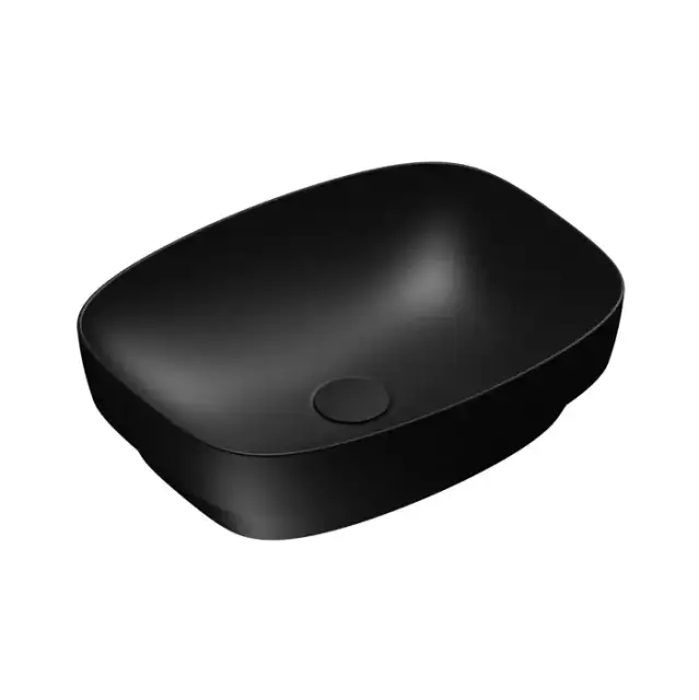 Catalano Alvea Раковина 50x38см встраиваемая, без отв., цвет: черный матовый