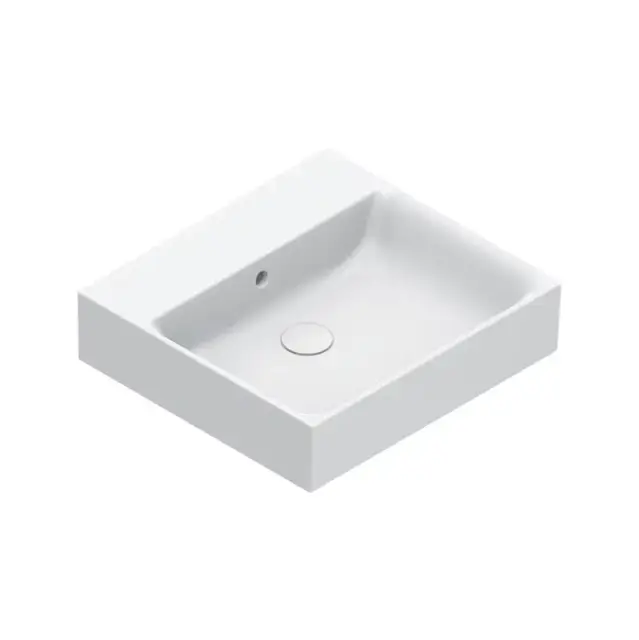 Catalano Premium Раковина 50х47см., подвесная, без отв., цвет: белый глянцевый