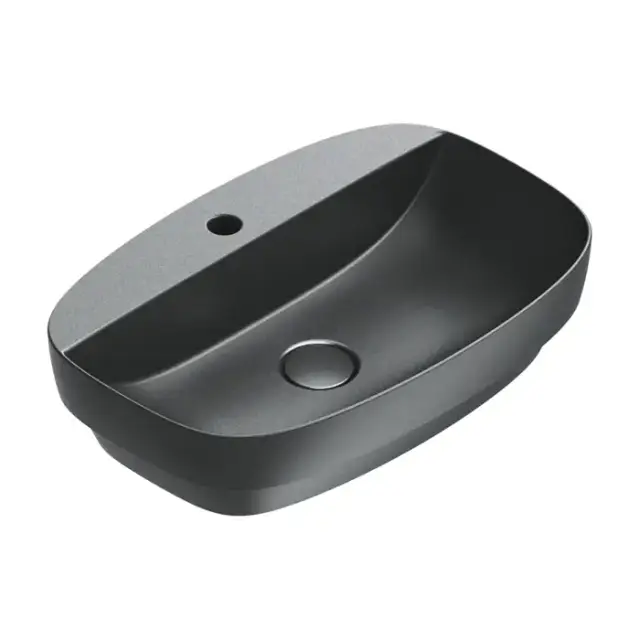 Catalano Alvea Раковина 60x40см встраиваемая, с 1 отв., цвет: черный матовый