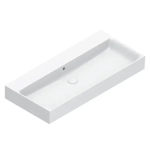 Catalano Premium Раковина 100х47см, без отв., подвесная, цвет: белый глянцевый