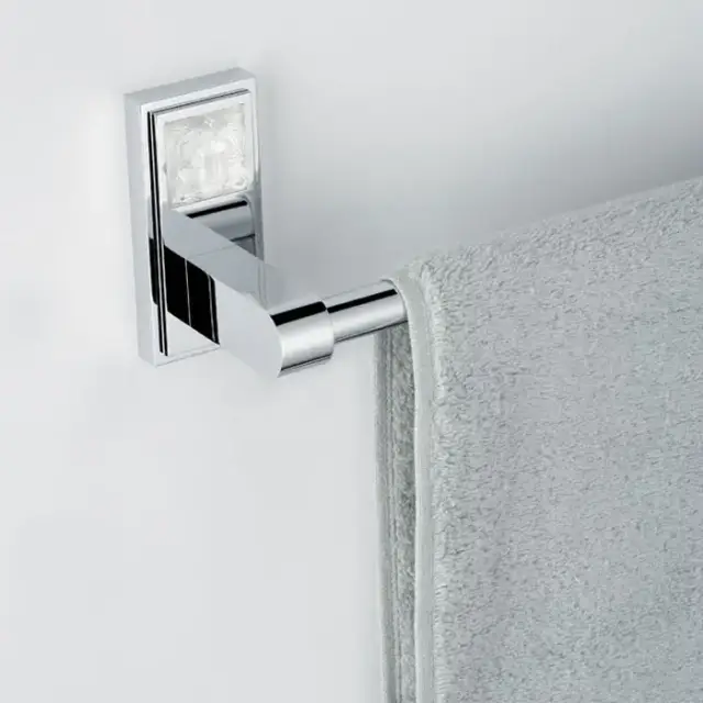 THG Masque de Femme métal lisse Полотенцедержатель 60см, подвесной, цвет: хром