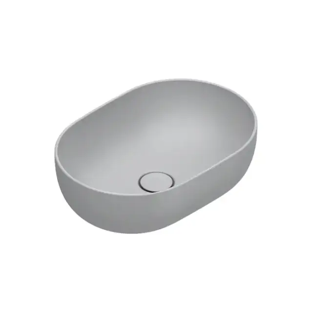 Catalano Sfera Раковина 50x35см накладная, без отв., цвет: Cemento Satinato