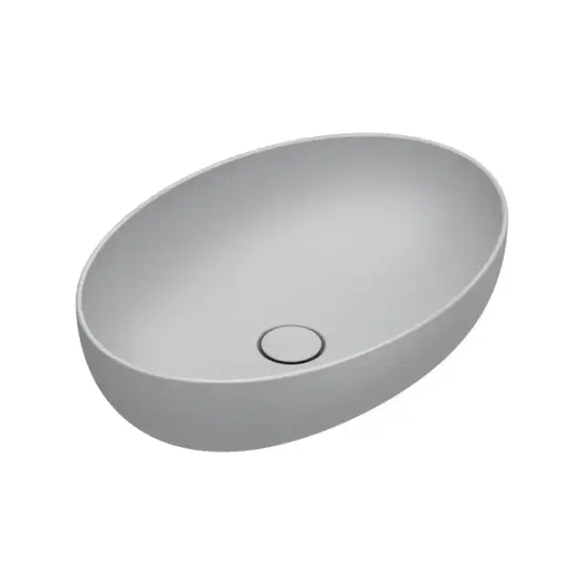 Catalano Sfera Раковина 60x42см накладная, без перелива, без отв., цвет: Cemento Satinato