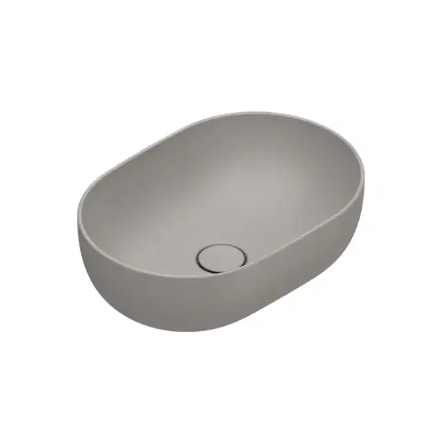 Catalano Sfera Раковина 50x35см накладная, без отв., цвет: Tortora Satinato