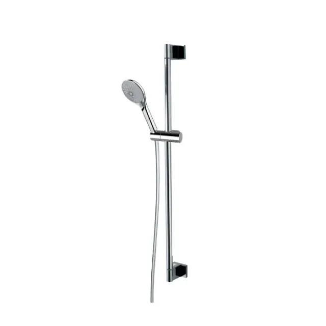Bossini Душевая штанга 70см., с ручной лейкой и шлангом 150см., цвет: хром
