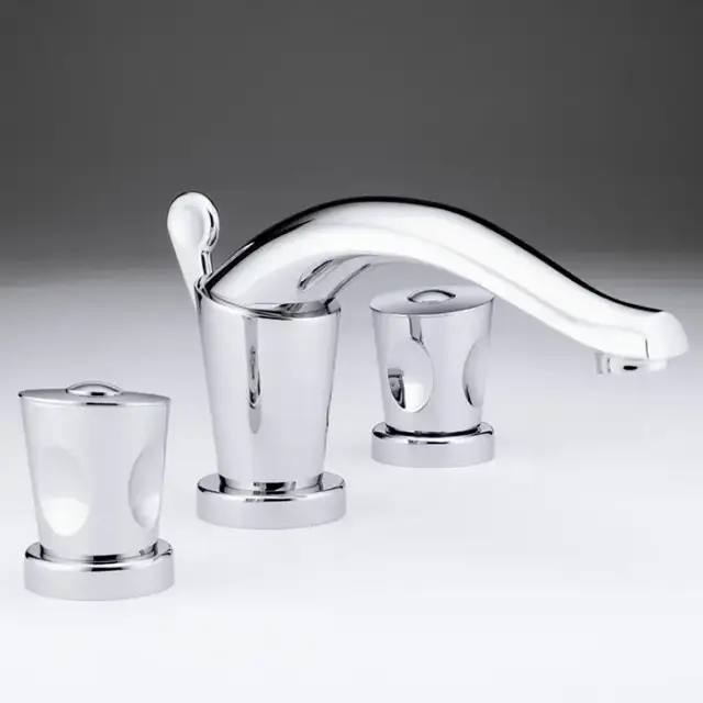 THG Bagatelle metal Смеситель для раковины, 3 отв., цвет: хром