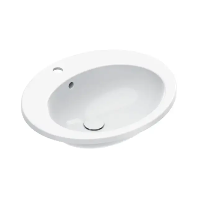 Catalano Italy Раковина 61x51см встраиваемая, с 1 отв., цвет: белый глянцевый