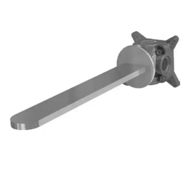 Antonio Lupi Indigo Излив для раковины, настенный, излив: 185мм, цвет: графит