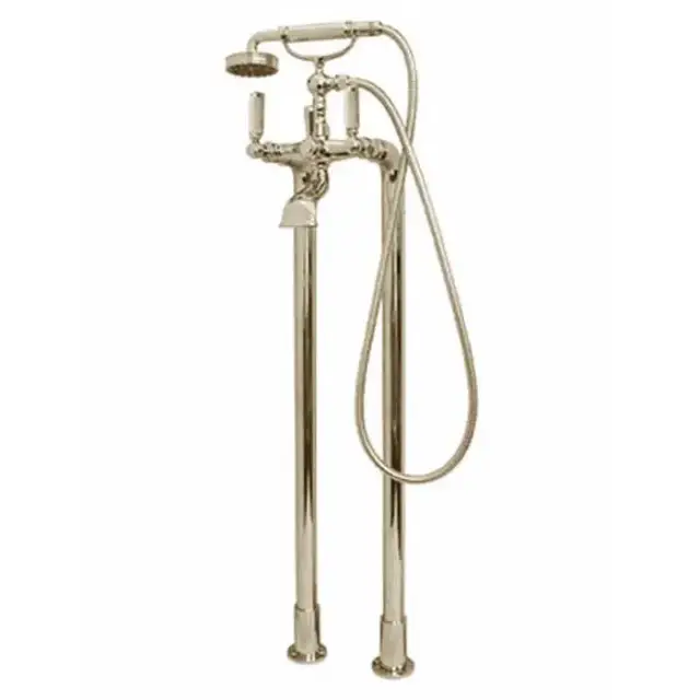 Bossini Liberty Смеситель для ванны, напольный, высота 890 мм, душ лейка Liberty шланг латунь, 150 см &frac12;