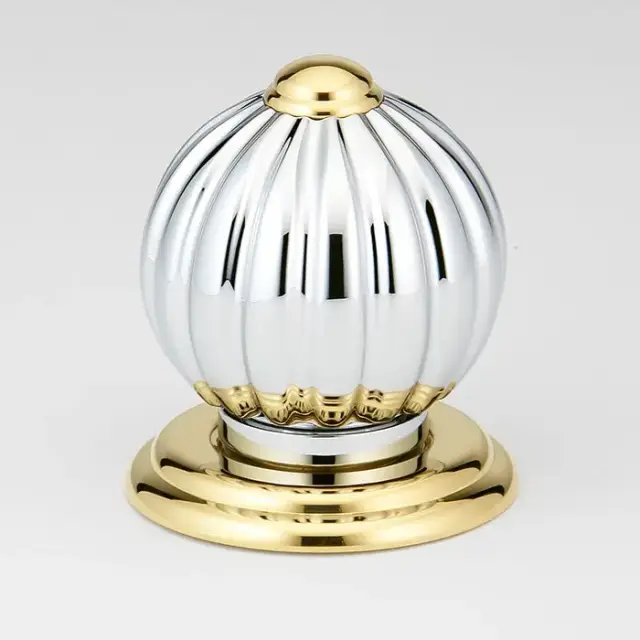 THG  Mandarine metal Вентиль смесителя для раковины, цвет: хром/золото