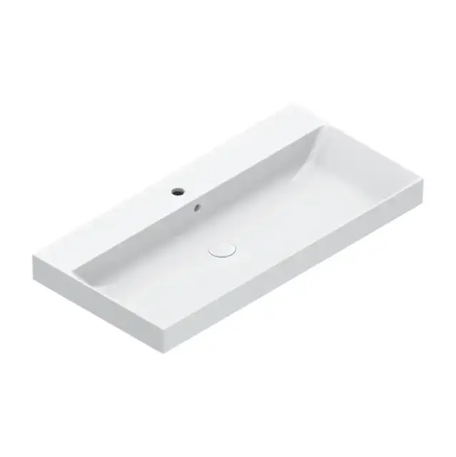 Catalano Zero Раковина 100x50см, с 2 отв., цвет: белый глянцевый