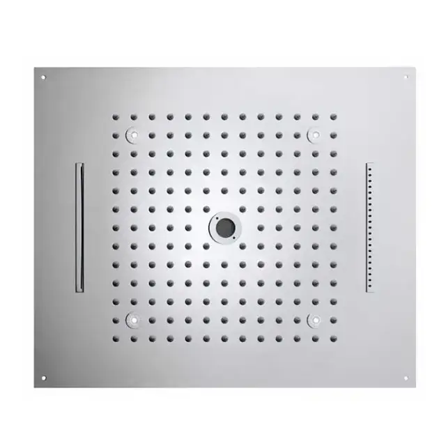 BOSSINI DREAM/4 Верхний душ 570 x 470 мм, 4 режима (дождь, каскад, водопад, моноструя), с 4 LED (белый), блок питания/управления, цвет: хром