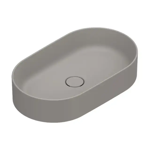 Catalano Zero Раковина 60х35см, накладная, без отв., цвет: Tortora Satinato