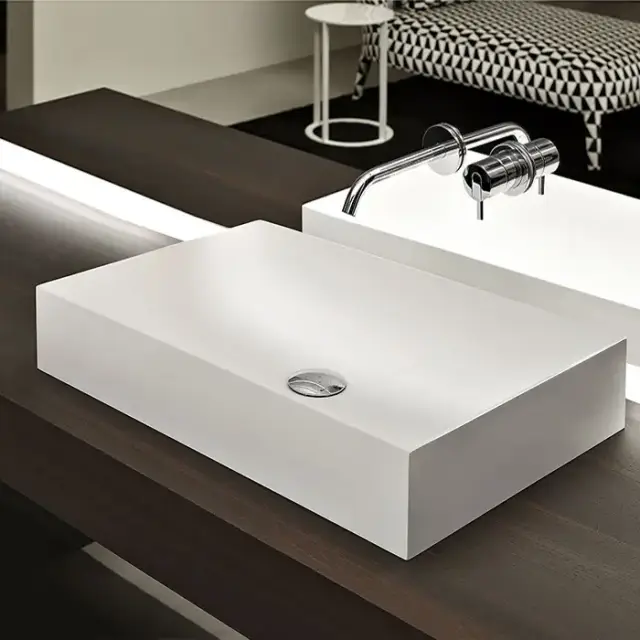 Antonio Lupi Stratos Раковина 40х63 см, без отв., цвет: белый