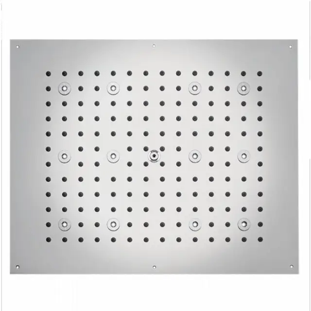 BOSSINI DREAM-RECTANGULAR Верхний душ 570x470 мм, с 12 LED (белый), блок питания/управления, цвет: хром
