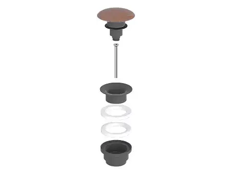 Донный клапан Cielo PIL01CM.NI NINFEA